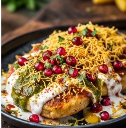 Aloo Tikki Chaat